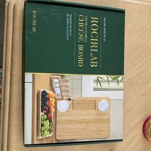 Premium Bamboo Cheese Board - Natural